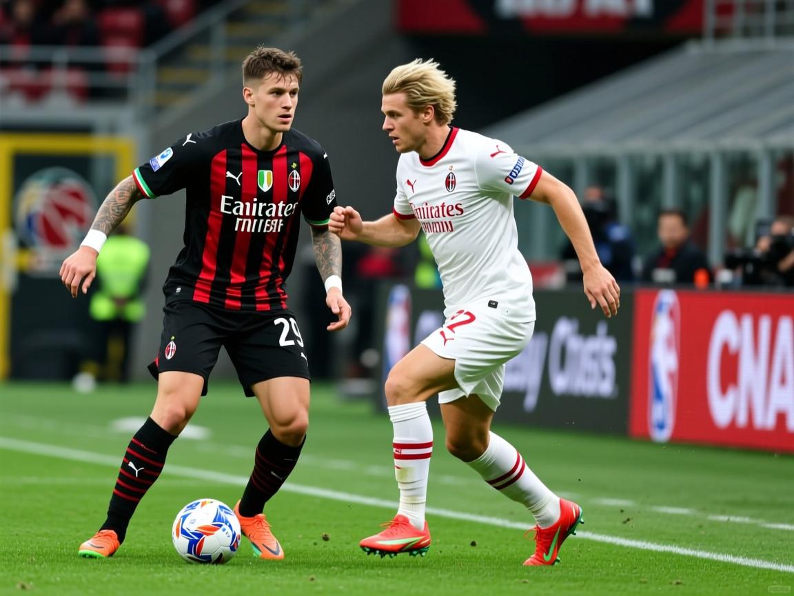 AC米兰0-2出局：替补中卫被霍伊伦德碾压，阿囧巧妇难为