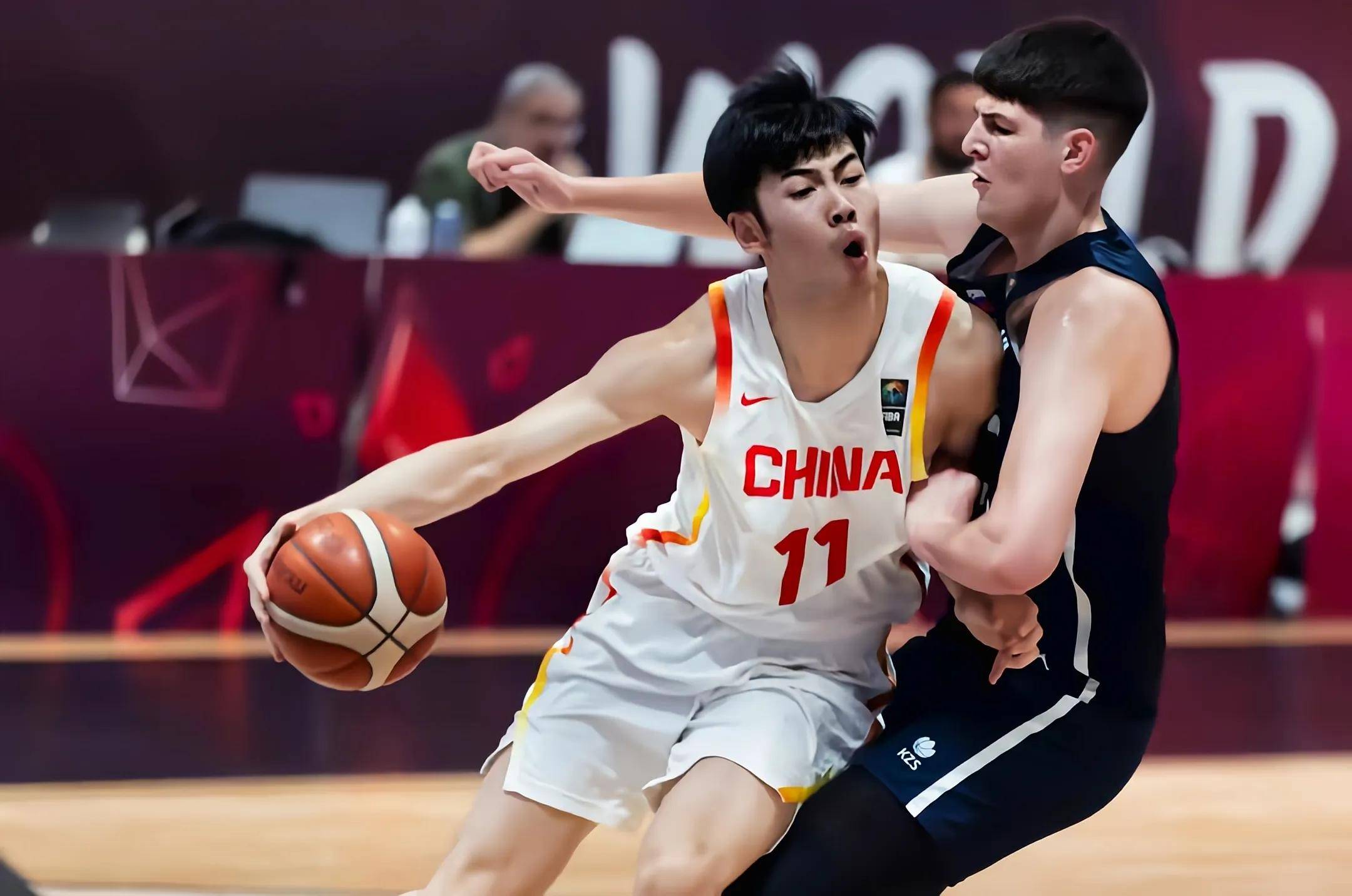 U19男篮世界杯排位赛-郇斯楠16+9+4中国不敌法国