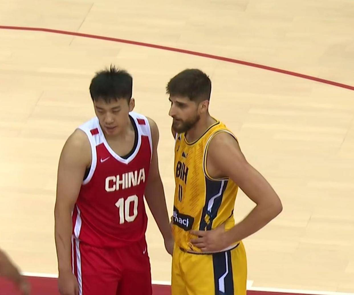 包含热身赛-廖三宁13+6+4胡金秋12分中国男篮轻取波黑的词条